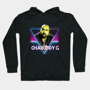 People Just Do Nothing Chabuddy G Retro 80s Neon Landscape Hoodie